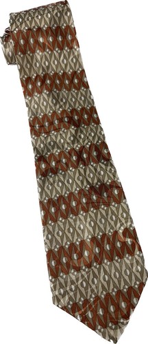Emilio Ponti Executive 100% Silk Tie 59”x3.75” Italian Designer Necktie
