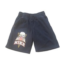 Nike Youth Fleece Sweat Shorts Size Medium Black Adjustable