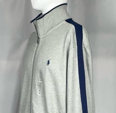Polo ジャケット XXL Vintage Polo Ralph Lauren Jacket Mens 2XL Black Full Zip