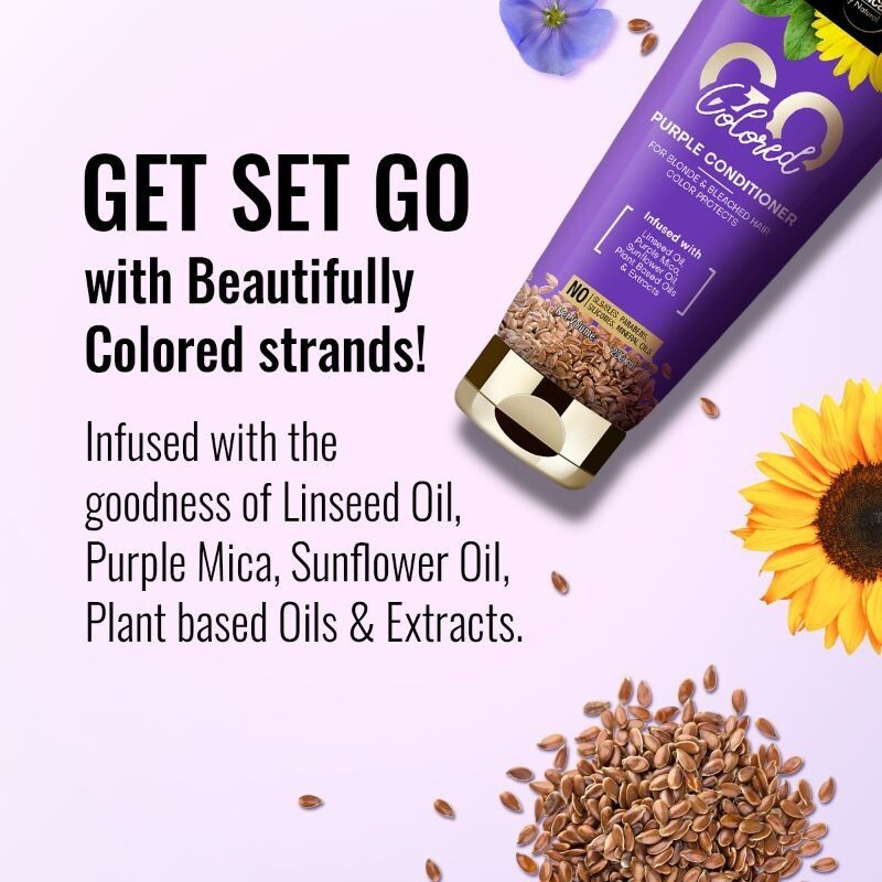 St.Botanica GO Colored Purple Hair Conditioner 200ml eBay