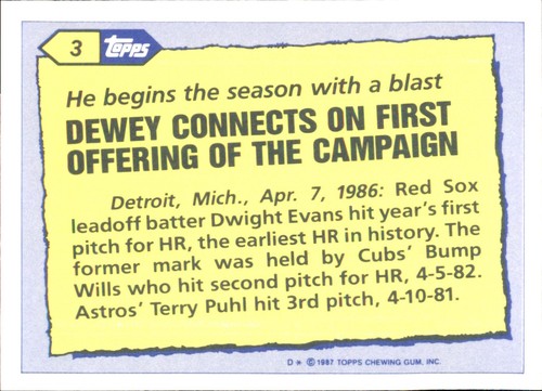 1987 Topps TIFFANY MLB Singles Choisissez vos joueurs d'équipe GLOSSY préférés #2 - #266 - Photo 28 sur 520