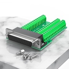DB44 Male Female Header Breakout Board Terminal D-SUB 44pin 3 Rows Connector