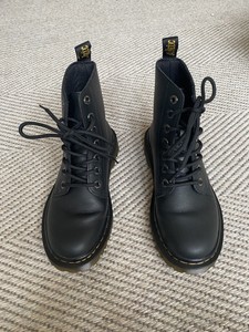 black combat boots womens size 12