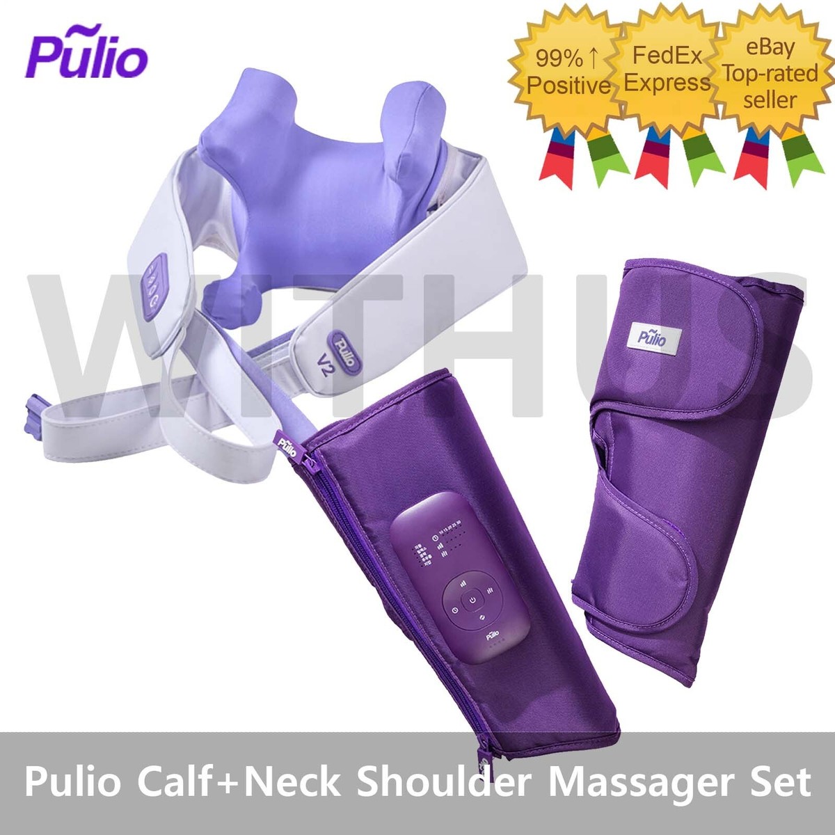 Pulio Calf Massager + Neck Shoulder Massager Set Pulio Home