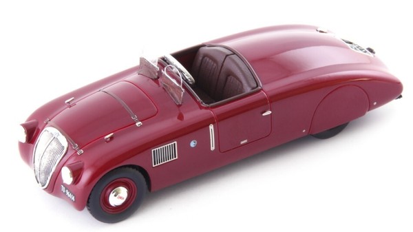 Autocult 1/43 Epoche Lancia Aprilia Zagato 1937 ROT Statisches Modell Diecast-image