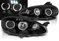 Scheinwerfer Paar Mazda MX5 01-05 Angel Eyes Schwarz