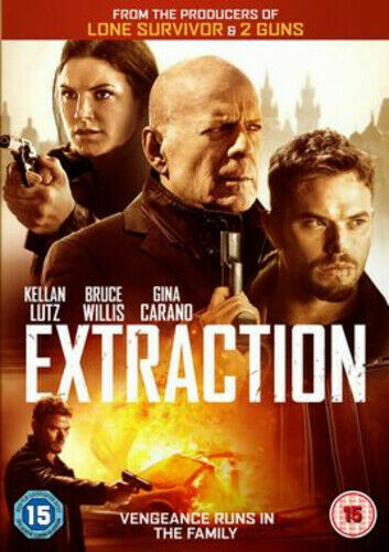 Extraction (DVD, 2016) Bruce Willis, Miller (DIR) cert 15