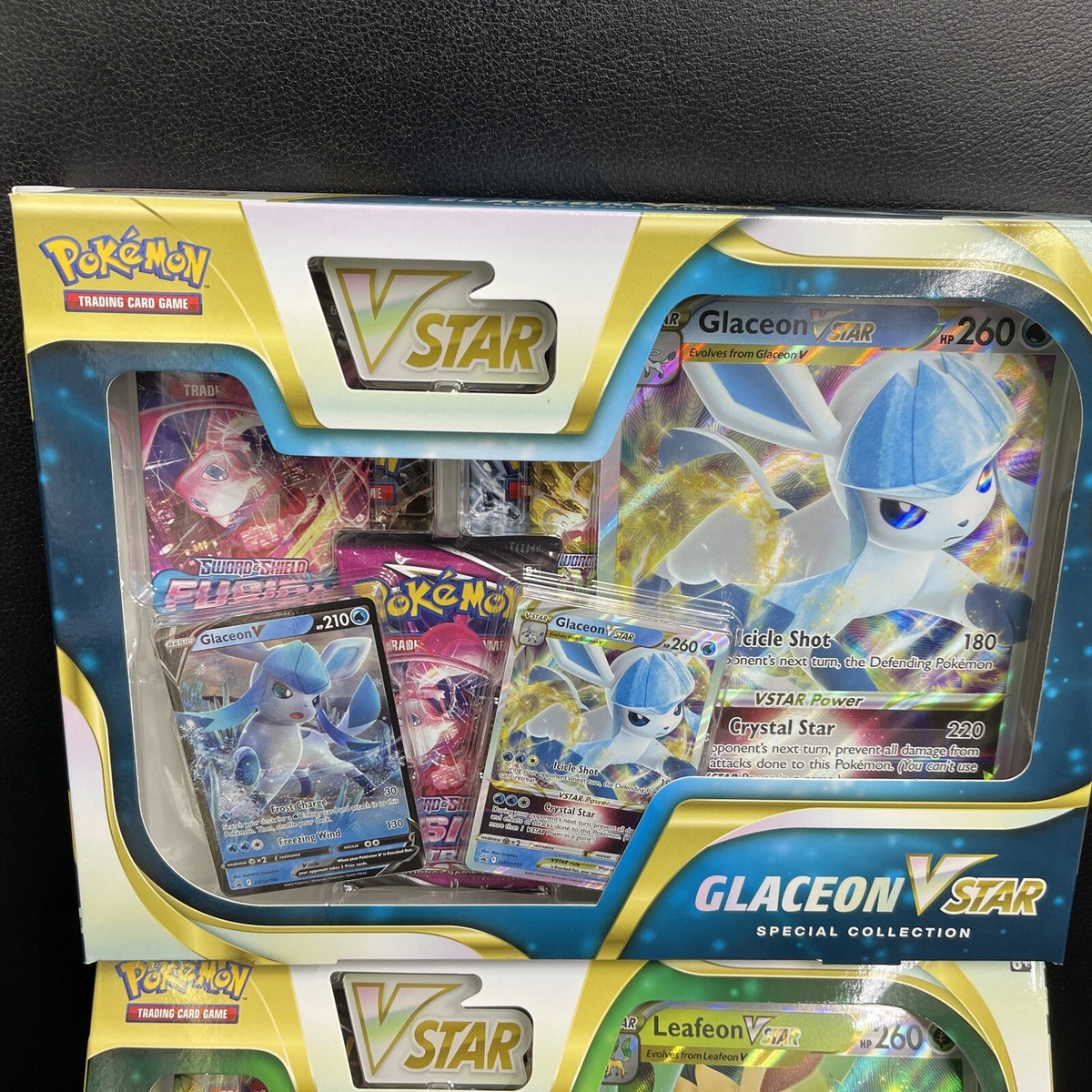 Pokemon Set of 2 Leafeon VSTAR and Glaceon VSTAR Special Collections Cards  for sale online | eBay
