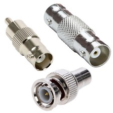 Sikker BNC Male RCA Female F coupler CCTV Converter Adapter Cable Extension lot
