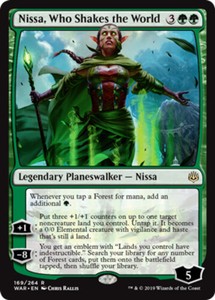 Nissa, Who Shakes the World x1 - War of the Spark - NM-Mint, English - War of th