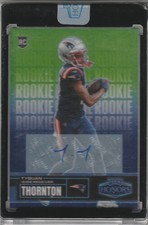 Tyquan Thornton 2022 Panini Honors Green Prizm Rc Auto (15/20)