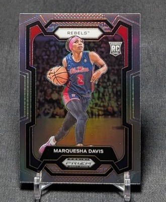 Marquesha Davis Silver Rookie RC 2024 Prizm Draft Picks Card 96 Ole Miss/Liberty