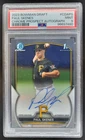 2023 Bowman Draft Paul Skenes Chrome Auto 1st Prospect PSA 9 Pirates RI