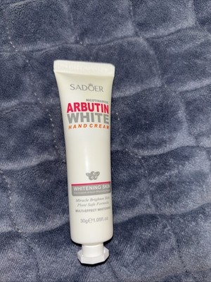 SADOER ARBUTIN  WHITE Whitening hand cream: anti-wrinkle anticrack,moisturizing.