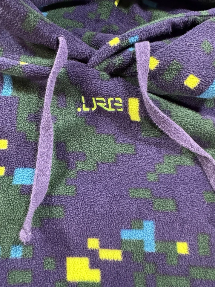 Hombres LRG Glitch World Polar Polar Polar Sudadera con Capucha Multicolor Talla Mediana  Foto 2 de 4