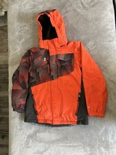 Orange Free Country Kids Winter Ski Snow Jacket 14/16 Large