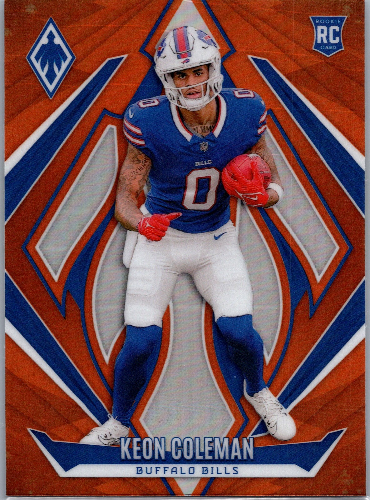 2024 Panini Phoenix #213 Keon Coleman Orange