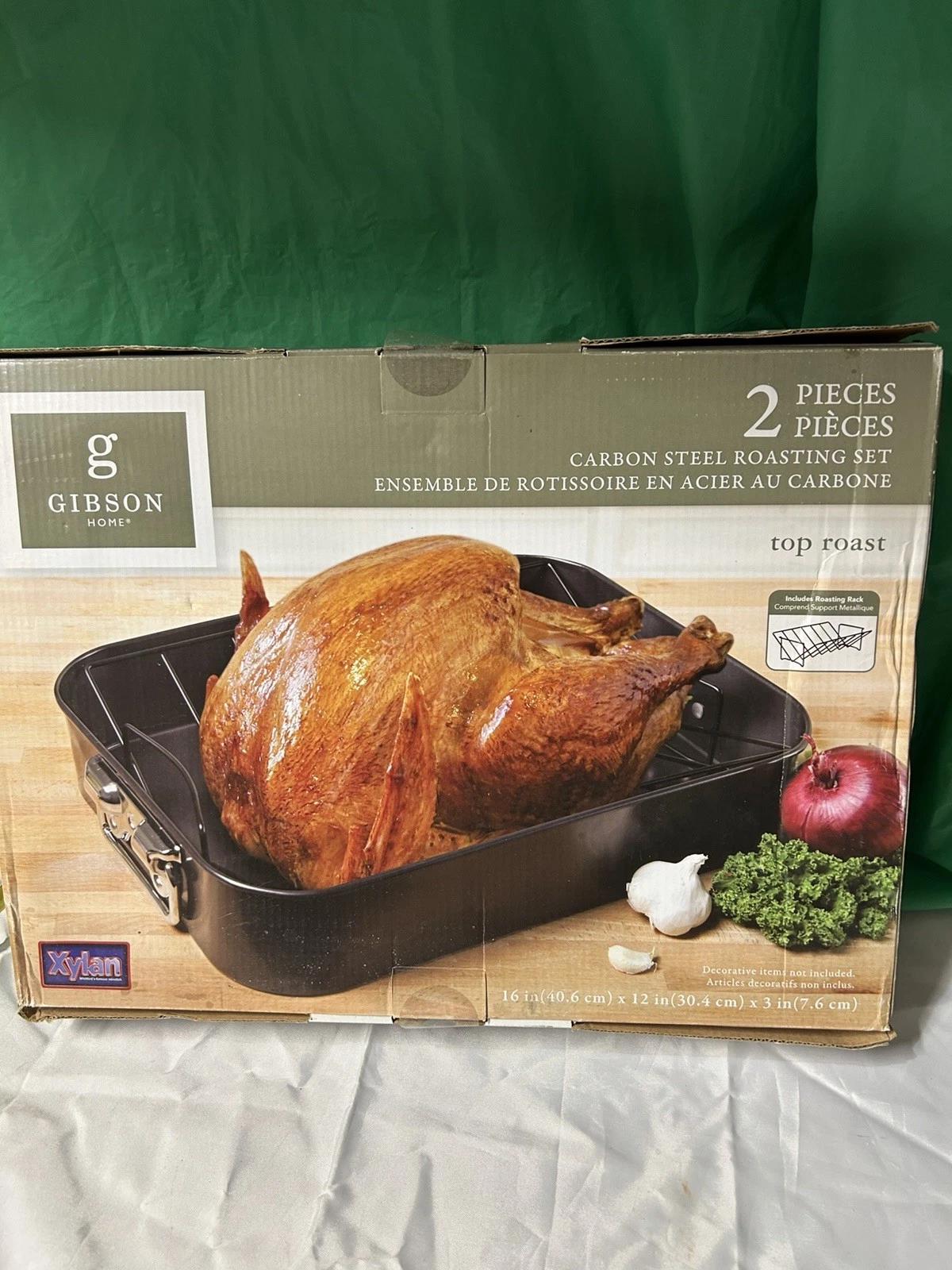 Gibson Home Non Stick Carbon Steel Roasting Set