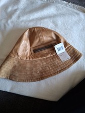 Coach leather/ suede bucket hat