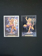 2024 SKYBOX Marvel Masterpieces 92 Platinum #55 FERAL Canvas + Clear Cut