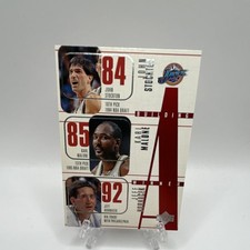 Upper Deck Building A Winner Utah Jazz Stockton Malone Card #162