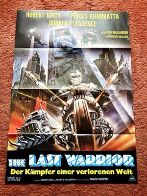 The Last Warrior Kinoplakat Poster A1, Robert Ginty, Pleasence, Fred Williamson