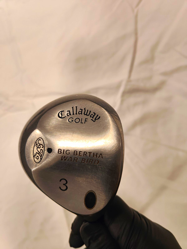 Callaway Big Bertha War Bird 3 Wood 15° RH Regular Steel Stainless Silver