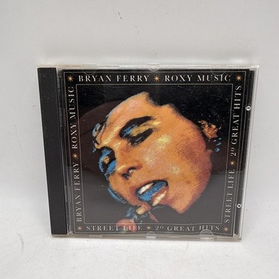 Used Audio Music CD Bryan Ferry Roxy Street Life Album Reprise 20 Great Hits '89