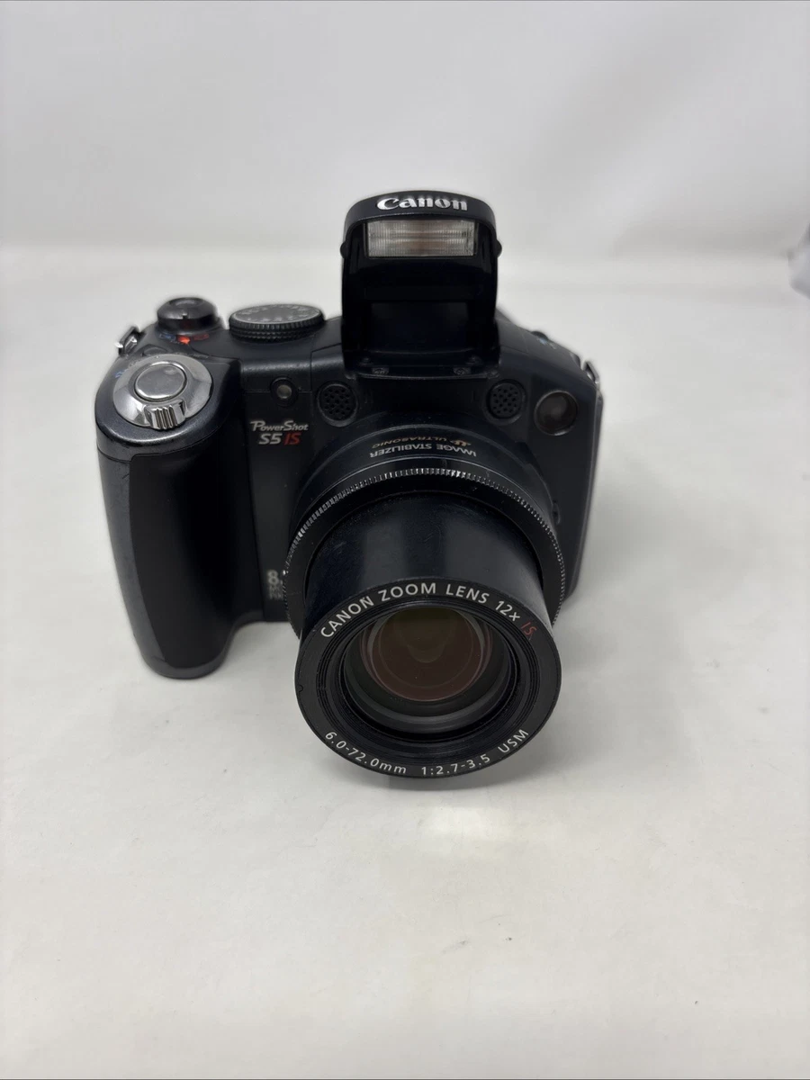 PowerShot S5 IS Canon PowerShot Digital Cameras 8-9.9 MP Maximum