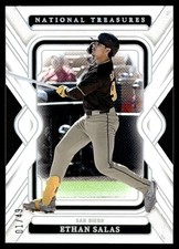 2025 Panini National Treasures #35 Ethan Salas Holo Silver #/49