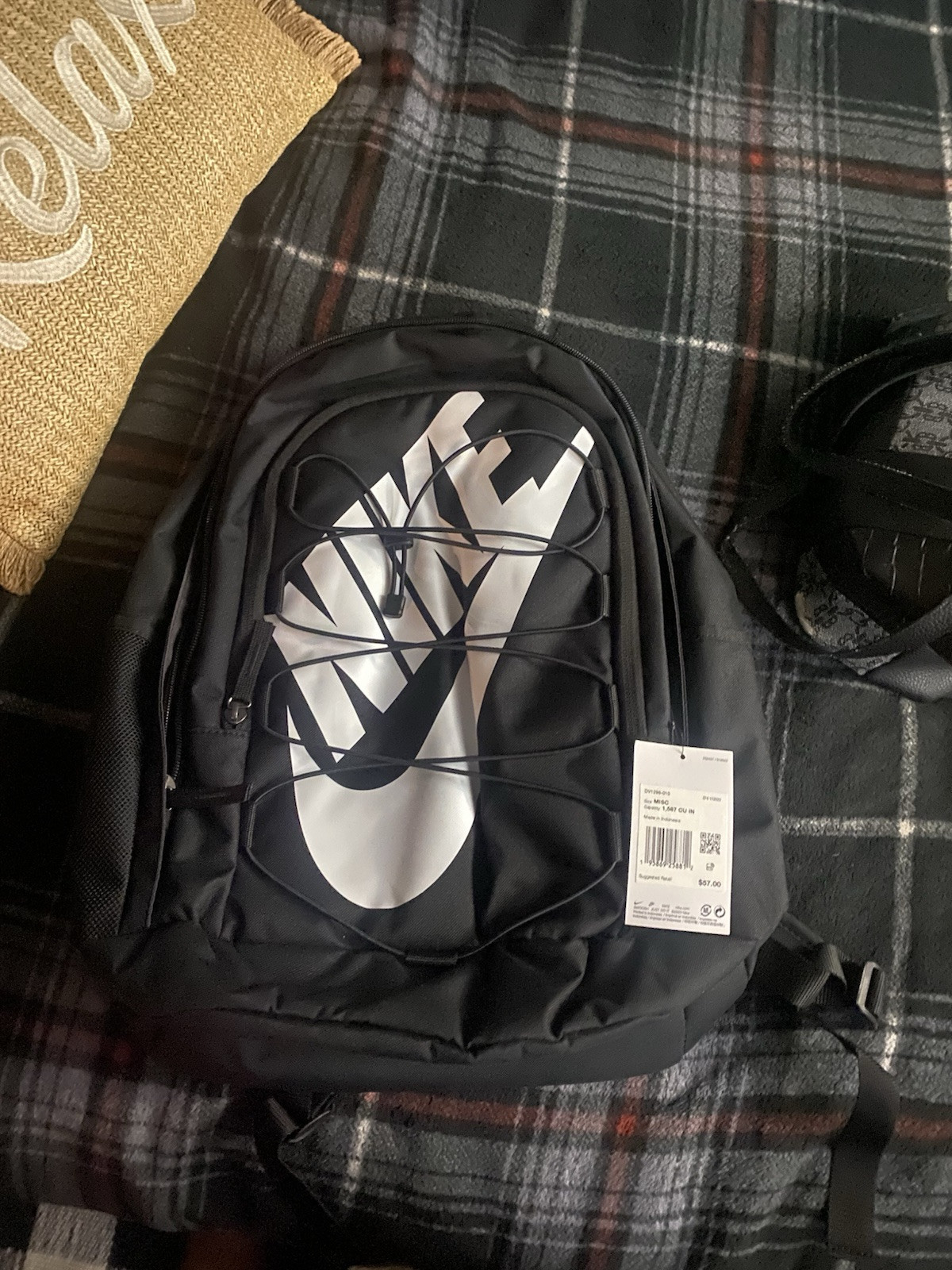 Brand new black Nike backpack for men women and kids