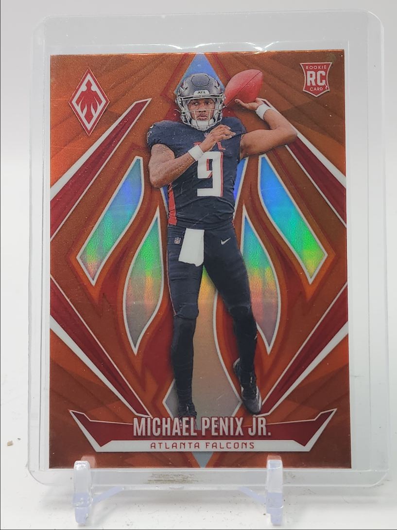 MICHAEL PENIX JR. 2024 PHOENIX ROOKIE ORANGE FALCONS #229 RC Q4669