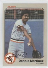 1983 Fleer Dennis Martinez #64 4h6