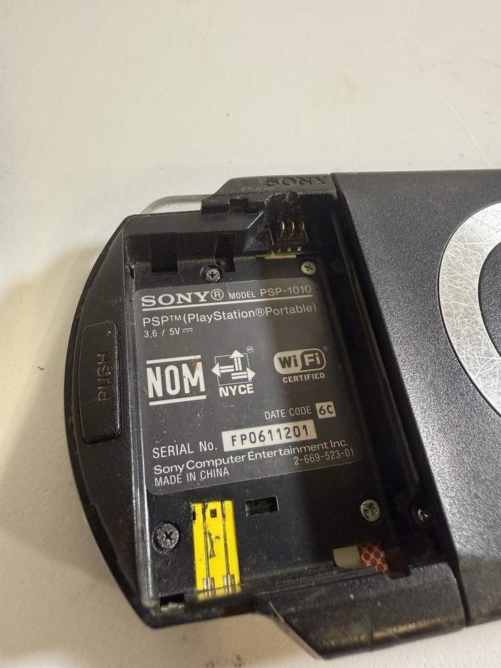 2025 New Practical Back Battery Replacement Cover Door Case For Sony PsP 1000 1001 Fat