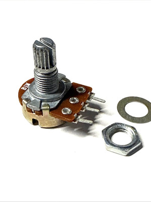Potentiometer 1 MOhm 0.5W Pot 5% shaft OD 6mm 0.25 inch Linear POT