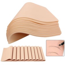 Tattoo Practice Skin Blank Double Sided Silicone Sheets Microblading