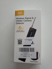 Wireless Signal  Hidden Camera Detector, X13, 6th Gear Signal Strength, New