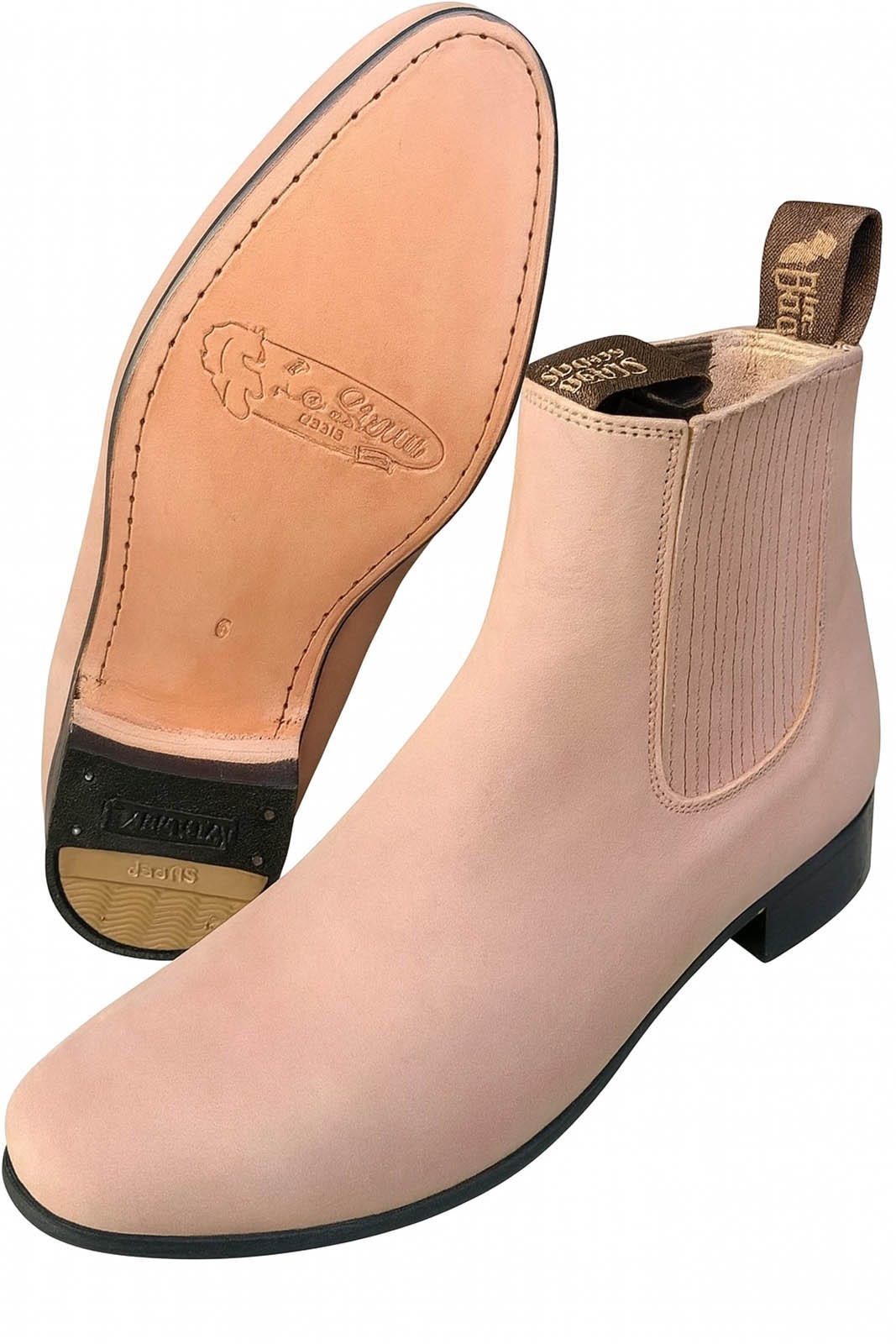 Hombre Western Vaquero Cuero Chelsea Media Bota Botín Charro 310