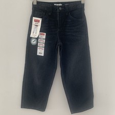 Wrangler 5 Star Loose Adjust-To-Fit Boys Jeans Size: 8 Regular