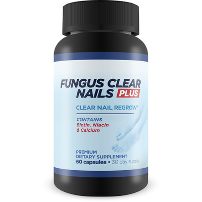 Fungus Clear Nails Plus - Clear Nail Regrow - Healthy Hair, Skin, and Nail