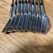 TaylorMade ICW5 Iron Set 9pc 3I-S Steel S USA Made Japan Used