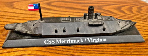 CSS Merrimack Virginia Confederate Union Navy Souvenir Ship