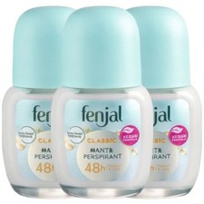 Fenjal Classic Anti-Perspirant Roll On 48H Protect & Care 3 x 50ml