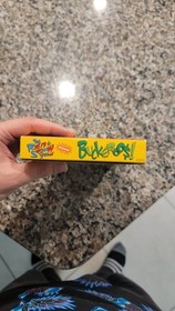 Ren & Stimpy Show: Buckaroo (NES, 1993) Complete w/Poster Pristine Condition 