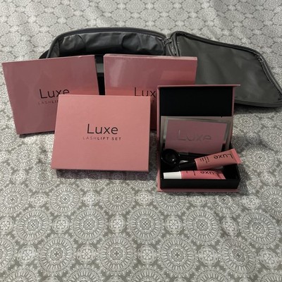Luxe Cosmetics Lash Lift Set New In Box. Luxe Tint Set Black
