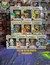 Funko POP! Animation: One Piece - All Straw hat Crew Members!