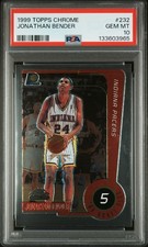 1999 TOPPS CHROME #232 JONATHAN BENDER PSA 10