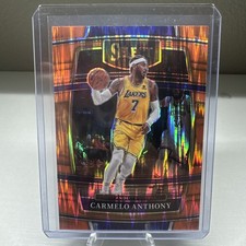 2021-22 Panini Select - Concourse Carmelo Anthony #31 Orange Flash Prizm