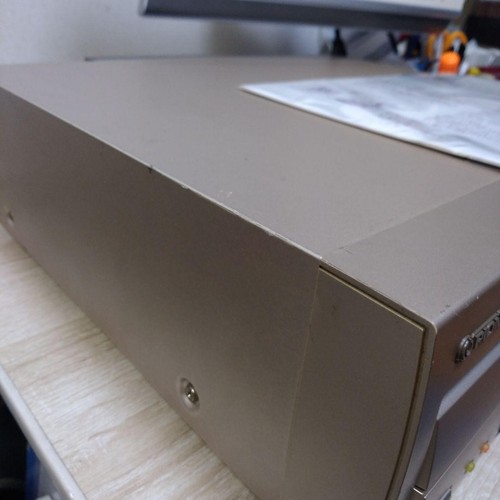 PIONEER CLD-R5 Industrial Laser Disc Player LD/CD 26W Vintage Audio Japan Gold - Zdjęcie 5 z 11