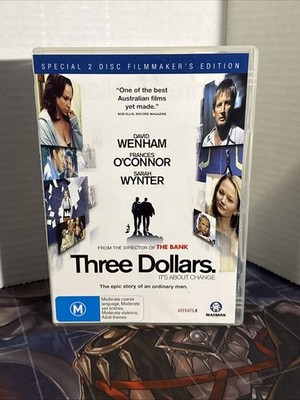 Three Dollars Special 2 Disc Filmmaker's Edition DVD Movie R4